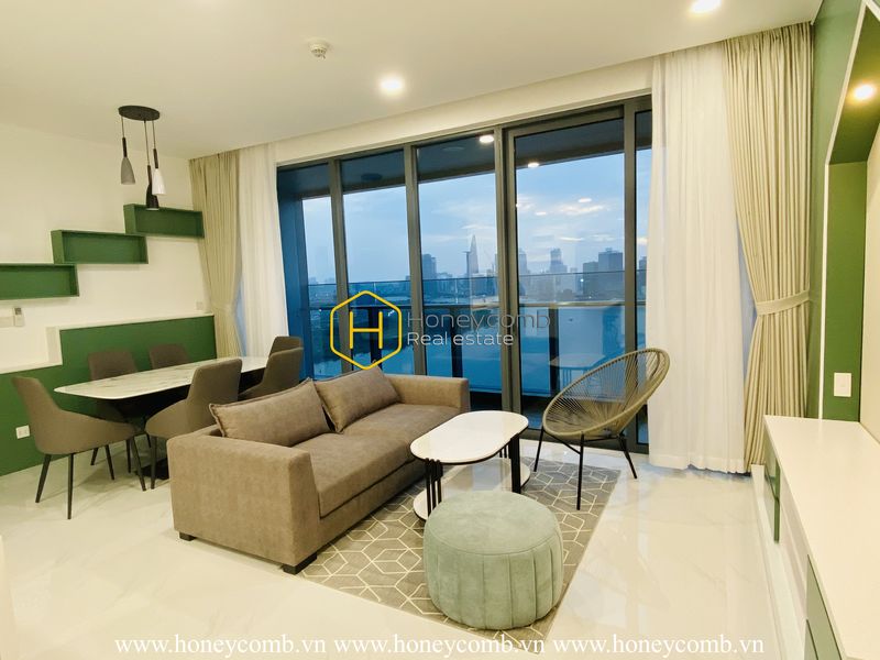 Căn hộ thông minh cho thuê ở Sunwah Pearl