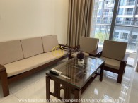 Beautifully-designed Vinhomes Central Park apartment with a range of high-end furniture