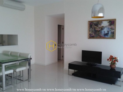 A The Estella apartment that  focuses on comfort and simple design