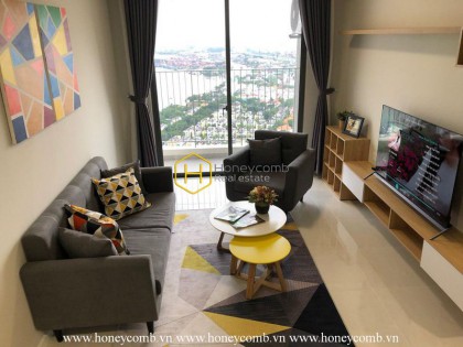 The 2 bed-apartment with interfusion of romantic and charm at Masteri An Phu