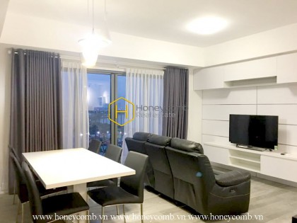 Căn hộ Masteri Thao Dien tinh tế với gam màu các gam màu tối tương phản