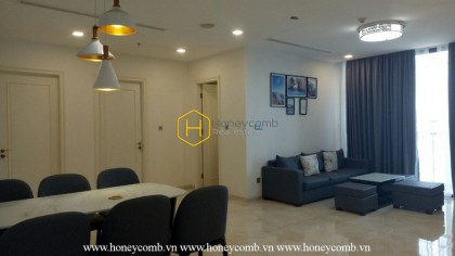 The beauty of this apartment for rent in Vinhomes Golden River will stick in your mind