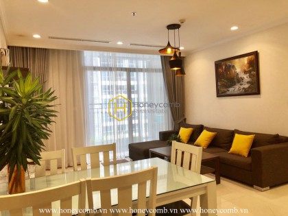 Nội thất tốt với căn hộ 1 phòng ngủ cho thuê tại Vinhomes Central Park