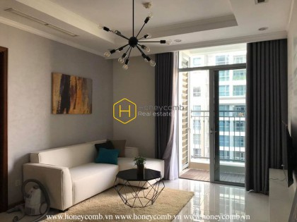 Cho thuê căn hộ Vinhomes Central Park với lối kiến trúc phức tạp và tinh tế
