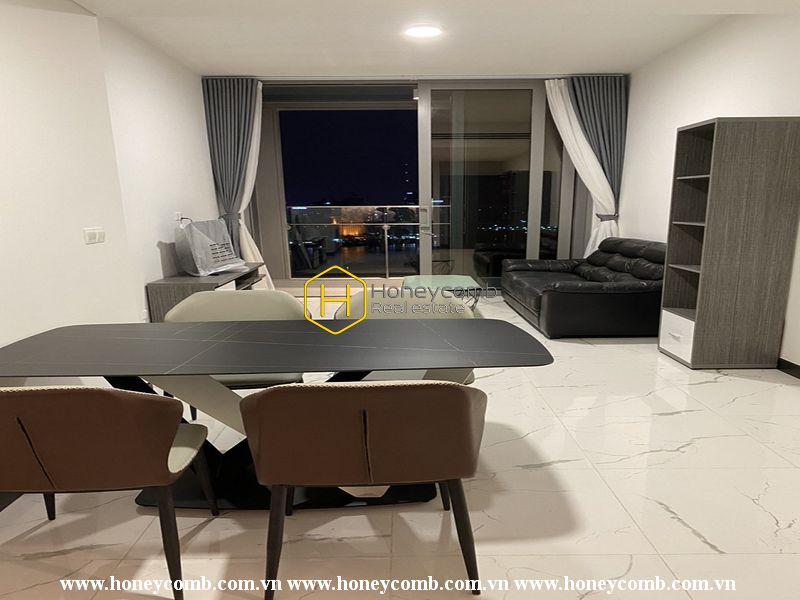 Căn hộ ngập tràn ánh sáng với đầy đủ nội thất ở  Empire City