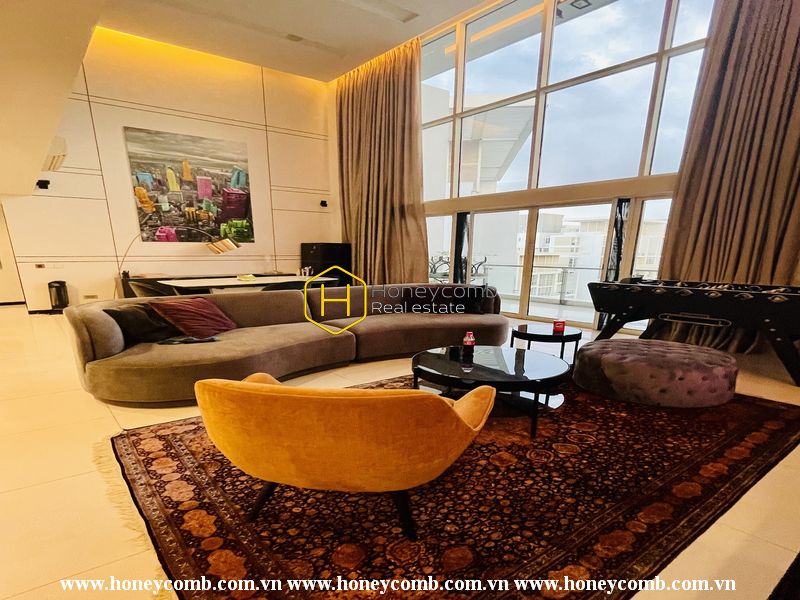 Chìm đắm trong sắc trắng thanh lịch của căn penthouse The Estella