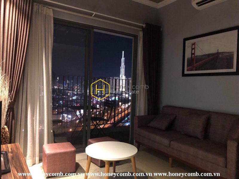 Căn hộ 2 phòng ngủ trang trí đẹp ở Masteri Thảo Điền cho thuê