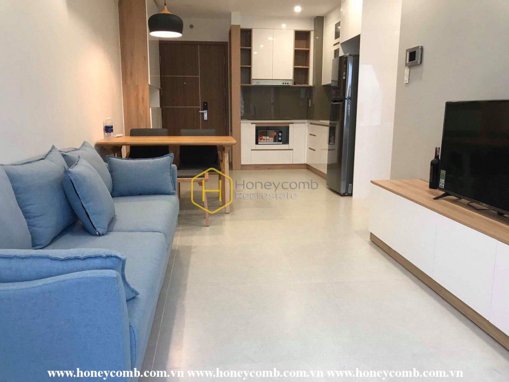 Luxury!!! 1 bedroom apartment in New City Thu Thiem for rent
