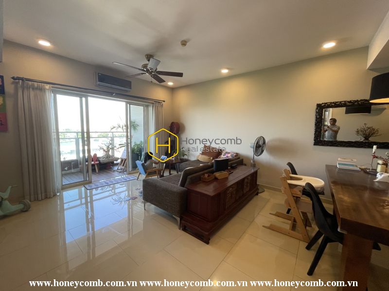 Proper Design with 3 bedrooms apartment in River Garden for rent