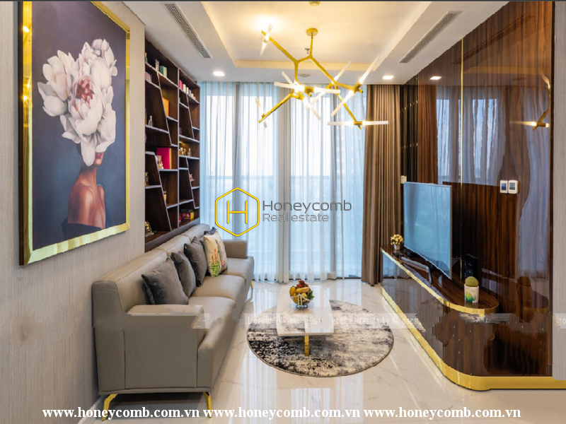 Hãy làm cuộc sống của bạn thêm màu sắc khi tận hưởng cuộc sống tại căn hộ mang hơi hướng nghệ thuật với nội thất đầy đủ và tiện nghi tại Vinhomes Landmark 81