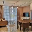 Visit a polished urban apartment in Vinhomes Golden River