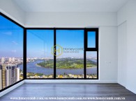 Shiny 3 bedrooms with river view and high floor in The Gateway Thao Dien