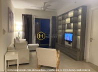 Two bedrooms apartment with luxury interior design and kitchen closed in Masteri Thao Dien for rent