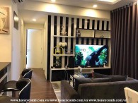 Modern furniture and nice view apartment for rent in Masteri Thao Dien