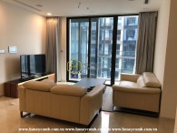 This tranquil apartment in Vinhomes Golden River will satisfy your family