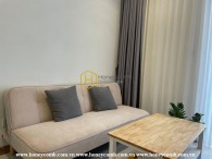 Feel the coziness in this rustic apartment at Vinhomes Central Park