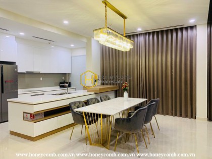 Excellent Furniture - Sophisticated Decoration: Perfect Interfusion in Diamond Island sky villas