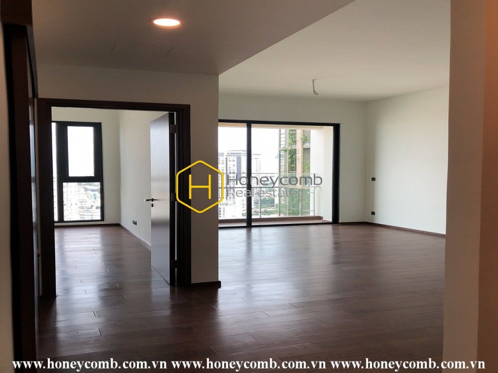 Căn hộ ngập tràn ánh nắng và chưa nội thất ở D'Edge