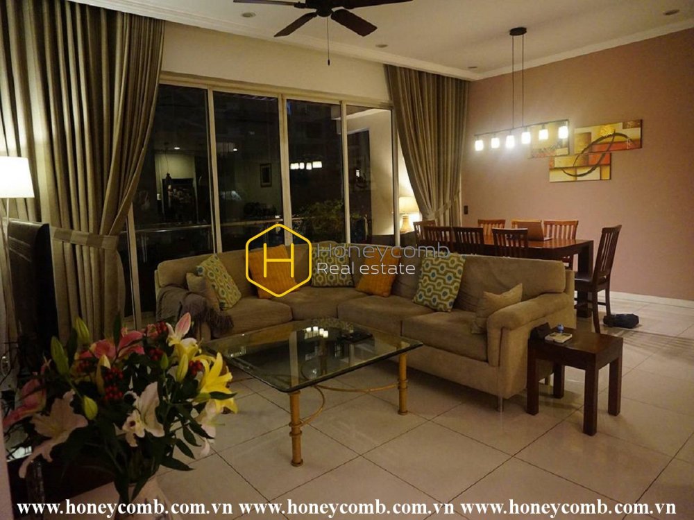 Great! 3 beds apartment with nice furnished in The Estella for rent