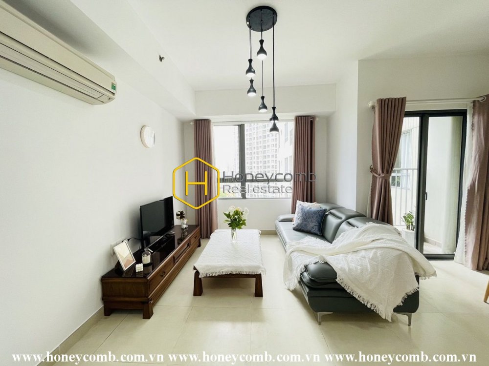 Căn hộ 2 phòng ngủ với tầm nhìn ra công viên tại Masteri Thảo Điền cho thuê