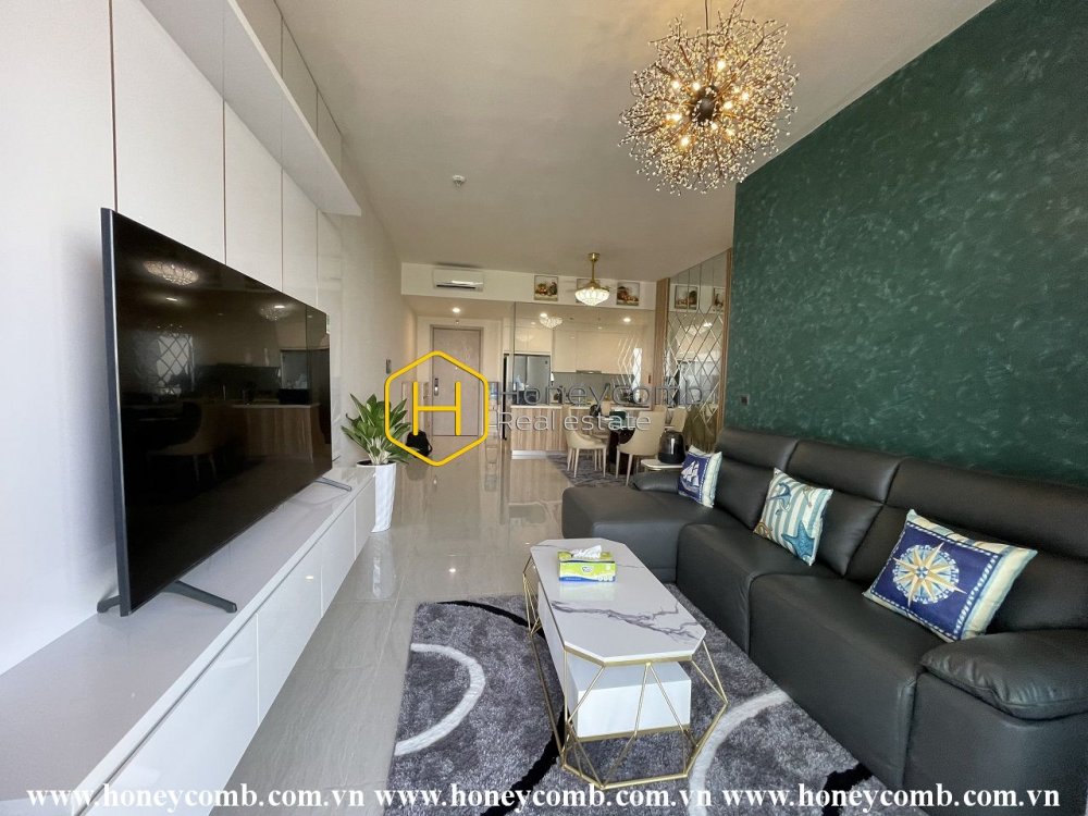 Sự kết hợp táo bạo đấy ấn tượng trong căn hộ Q2 Thao Dien