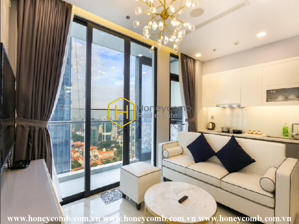 Căn hộ 2 phòng ngủ đẹp đến khó tin cho thuê tại Vinhomes Golden River