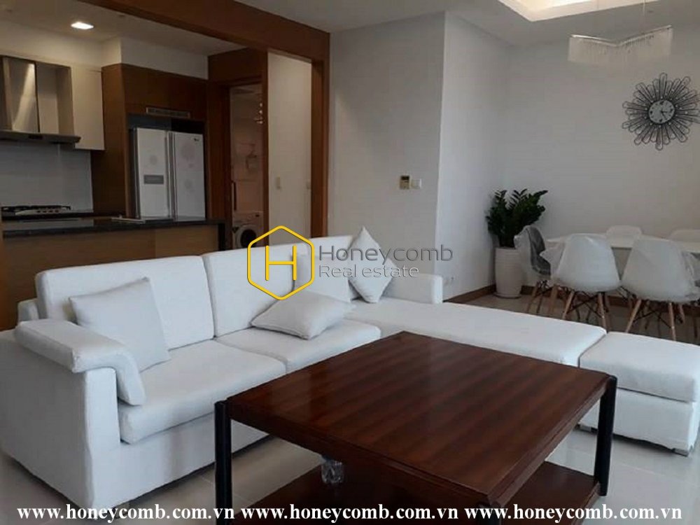 Three beds apartment luxury furnished in Xi Riverview Palace for rent