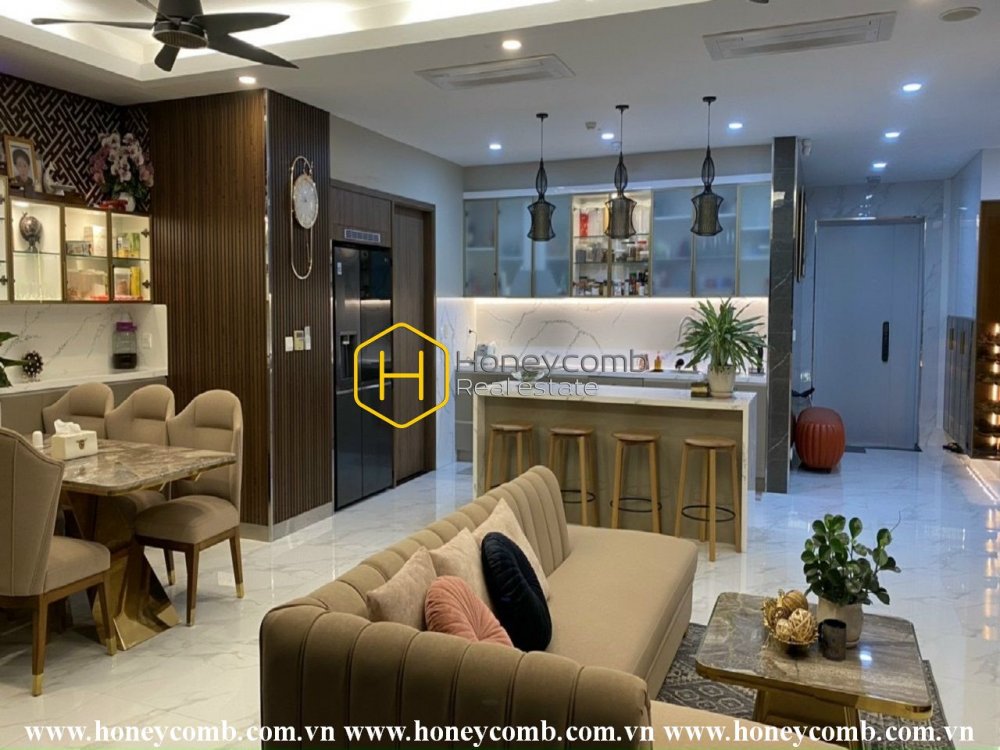 No doubt when this Xi Riverview Palace apartment makes everyone desire to have