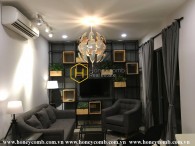 A contrast-tone urban apartment in Masteri Thao Dien is now for rent