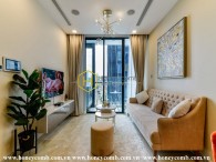 Intricate and modern design apartment for rent in Vinhomes Golden River