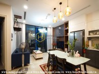 A perfect apartment with neat decoration and enchanting city view in Vinhomes Golden River