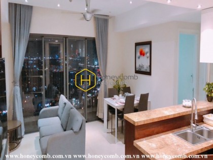 Masteri Thao Dien 3-bedrooms apartment with open kitchen for rent