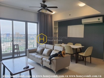 Three bedroom apartment with full furniture in Masteri Thao Dien for rent