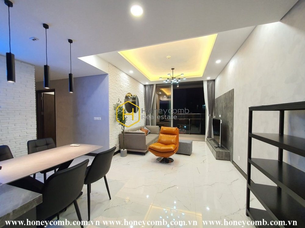 Cùng đắm chìm trong căn hộ hiện đại ở Empire City này