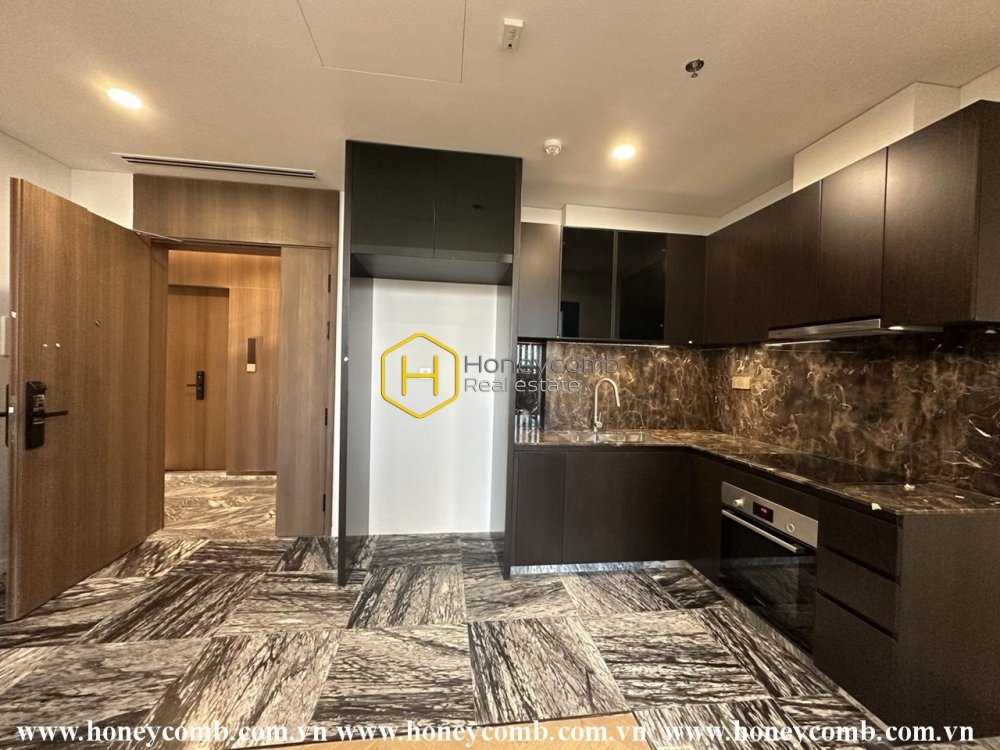 Ngắm nhìn vẻ đẹp của thành phố từ căn hộ không nội thất ở Lumiere Riverside