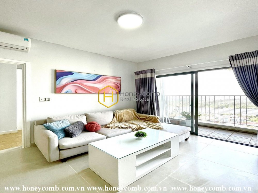 Căn hộ 2 phòng ngủ với tầm nhìn ra sông và giá rẻ tại Masteri Thảo Điền cho thuê