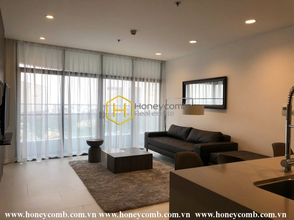 Căn hộ 1 phòng ngủ hiện đại , tiện nghi cho thuê tại City Garden