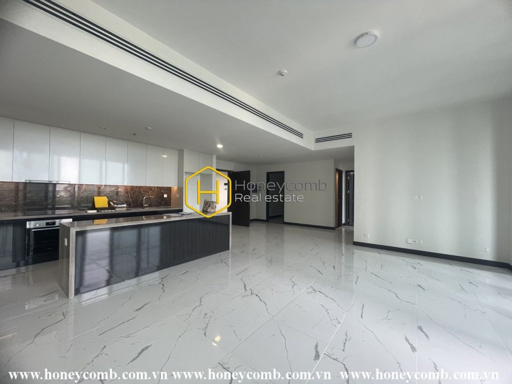 Ánh nắng tự nhiên tràn ngập khắp mọi ngóc ngách của căn hộ Empire City này