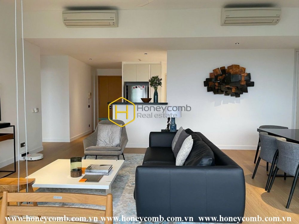 Cùng căn hộ 2 phòng ngủ ở Estella mang sự ấm cúng vào trong không gian của bạn