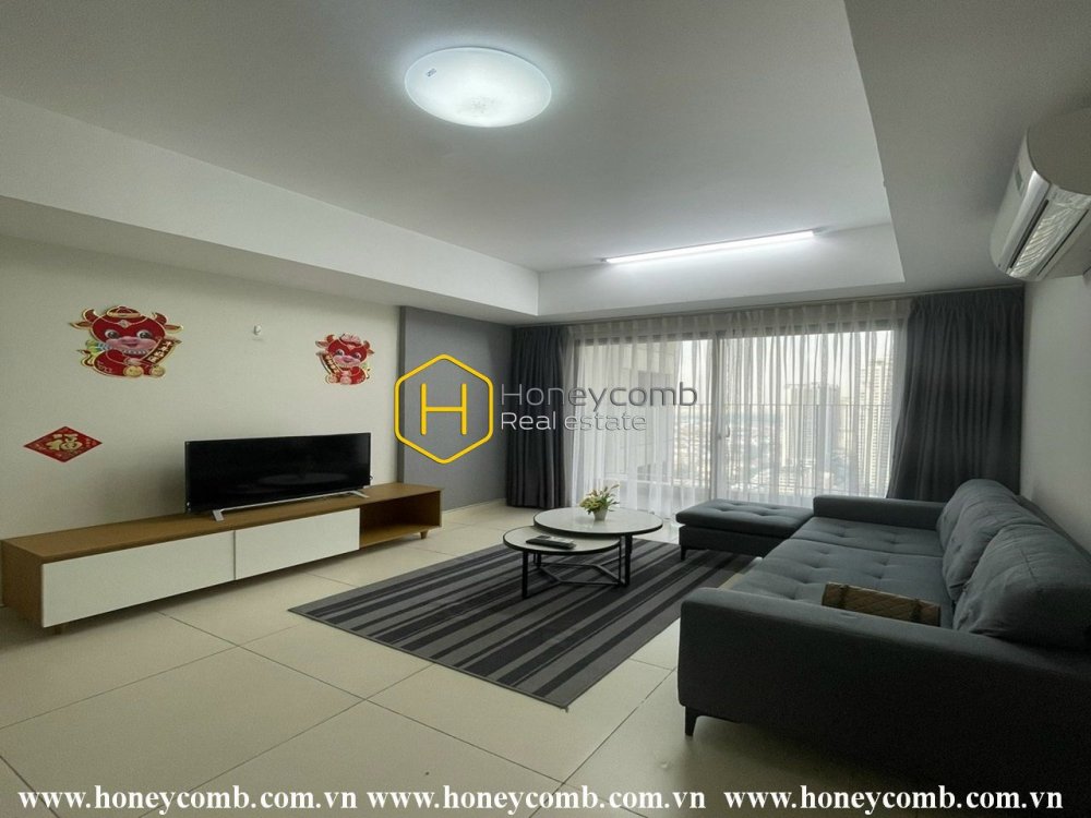 Căn hộ Masteri Thảo Điền 2 phòng ngủ đầy đủ nội thất cho thuê