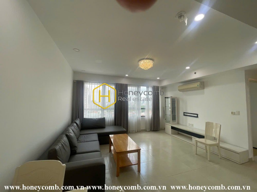 Màu sắc hài hòa là điểm nổi bật của căn hộ Masteri Thảo Điền này