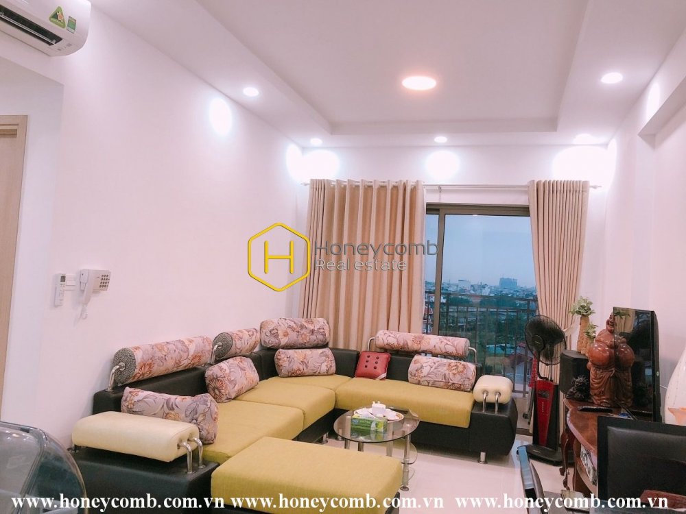 Căn hộ thiết kế tối giản cùng tầm nhìn ấn tượng cho thuê tại The Sun Avenue