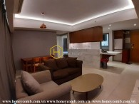 Sophistication and elegance are what neoclassical style has brought to this 3bed-apartment at Masteri Thao Dien