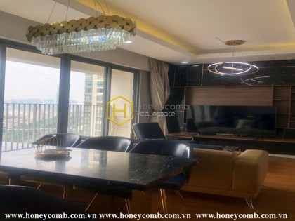 Let's discover this Masteri An Phu apartment through its complexity of shape and tonal contrast