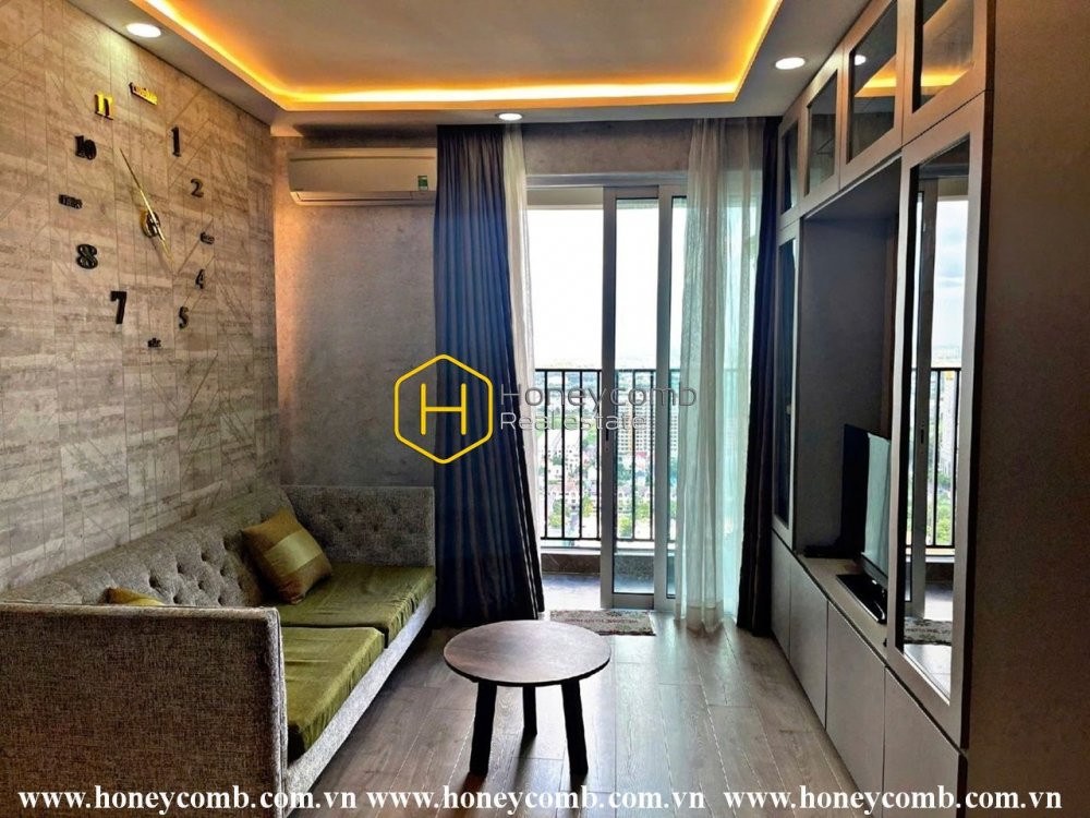 Căn hộ Vista Verde gây ấn tượng mạnh mẽ bởi thiết kế mộc mạc