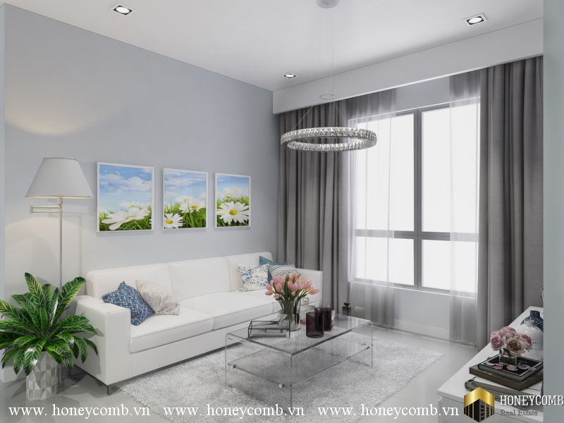 Thật tuyệt vời, căn hộ Masteri 2 phòng ngủ lầu cao cho thuê