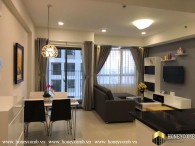 Modern style furniture with 2 bedrooms apartment in Masteri Thao Dien for rent