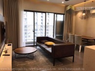 Two beds apartment with modern style and park view in Masteri Thao Dien for rent