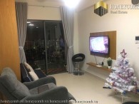 Simple 1-bedroom apartment with balcony for rent in Masteri Thao Dien