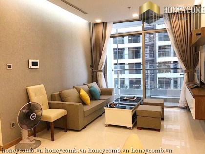  2 bedroom fully furnished with balcony for rent in Vinhome Central Park